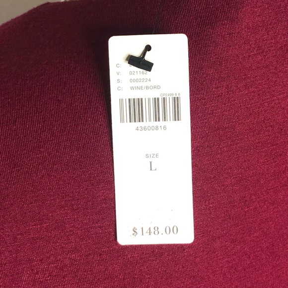 NWT Anthropologie Bailey 44 Wine Cut Out Dress - Picture 8 of 8